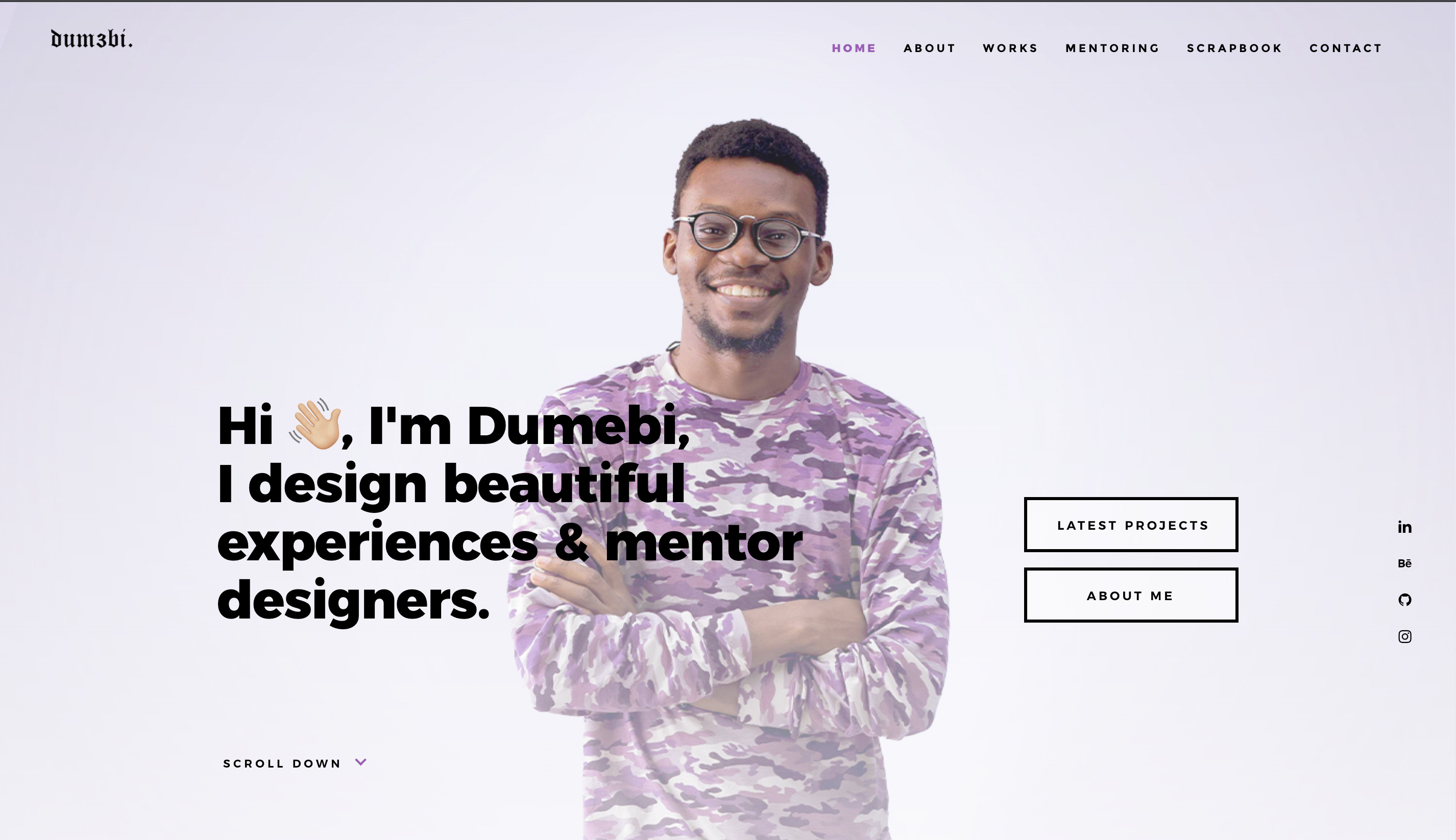 GitHub - Dum3bi/Dumebi-Iwuchukwu-personal-website: Source for dum3bi ...